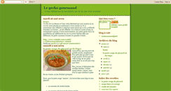Desktop Screenshot of geckogourmand.blogspot.com