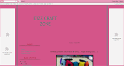 Desktop Screenshot of eizzcraftzone.blogspot.com