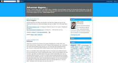 Desktop Screenshot of johannasdagens.blogspot.com