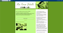 Desktop Screenshot of monforumdeballe.blogspot.com
