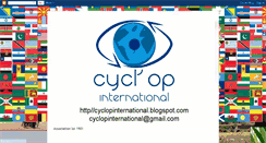 Desktop Screenshot of cyclopinternational.blogspot.com