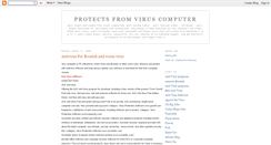 Desktop Screenshot of against-viruses.blogspot.com