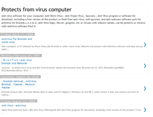 Tablet Screenshot of against-viruses.blogspot.com