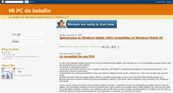 Desktop Screenshot of mipcdebolsillo.blogspot.com