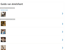 Tablet Screenshot of guidovanamelsfoort.blogspot.com
