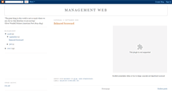 Desktop Screenshot of managementweb.blogspot.com