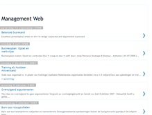 Tablet Screenshot of managementweb.blogspot.com