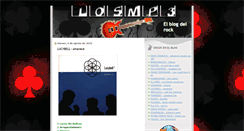 Desktop Screenshot of losmp3.blogspot.com