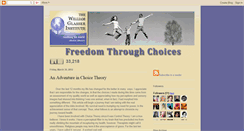 Desktop Screenshot of freedomthroughchoices.blogspot.com