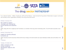 Tablet Screenshot of drugsectorpartnership.blogspot.com