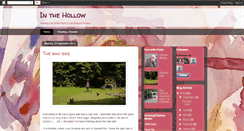 Desktop Screenshot of inthehollow.blogspot.com