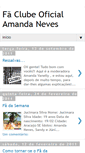 Mobile Screenshot of fcamandaneves.blogspot.com