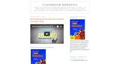 Desktop Screenshot of classroomrobotics.blogspot.com