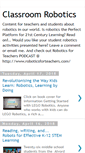 Mobile Screenshot of classroomrobotics.blogspot.com