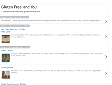 Tablet Screenshot of glutenfreeandyou.blogspot.com