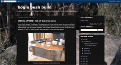 Desktop Screenshot of bogiebushbuild.blogspot.com