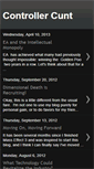 Mobile Screenshot of controllercunt.blogspot.com