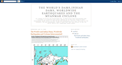 Desktop Screenshot of damsequakescyclones.blogspot.com