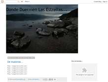 Tablet Screenshot of dondeduermenlasestrellas.blogspot.com