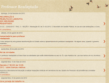 Tablet Screenshot of professorreadaptado.blogspot.com