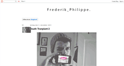 Desktop Screenshot of frederikphilippe.blogspot.com