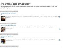Tablet Screenshot of cookologyonline.blogspot.com
