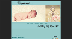 Desktop Screenshot of capturedbyerinw.blogspot.com