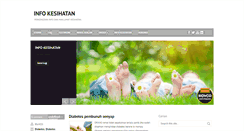 Desktop Screenshot of infokesihatan4u.blogspot.com