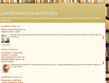 Tablet Screenshot of antykoncepcja-sesilmario.blogspot.com