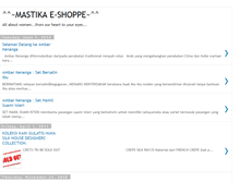Tablet Screenshot of mastika2u.blogspot.com
