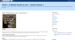 Desktop Screenshot of dofus-iop-guide.blogspot.com