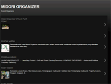 Tablet Screenshot of midoriorganizer.blogspot.com