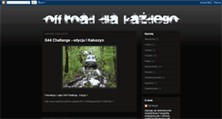 Desktop Screenshot of offroaddlakazdego.blogspot.com