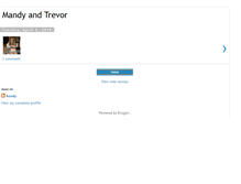 Tablet Screenshot of mandyandtrev.blogspot.com