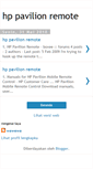 Mobile Screenshot of hppavilionremote.blogspot.com