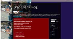 Desktop Screenshot of bradevansnz.blogspot.com