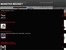 Tablet Screenshot of monster-magnet.blogspot.com