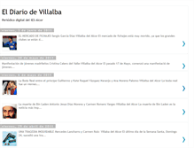 Tablet Screenshot of diariodevillalba.blogspot.com