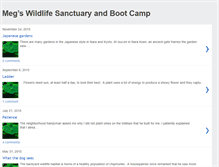 Tablet Screenshot of megswildlifesanctuary.blogspot.com