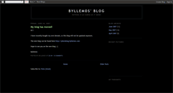 Desktop Screenshot of byllemos.blogspot.com