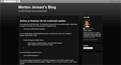 Desktop Screenshot of jensenmo.blogspot.com