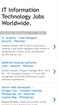 Mobile Screenshot of it-career-jobs.blogspot.com