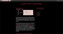 Desktop Screenshot of modernseattleweddings.blogspot.com