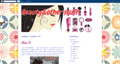 Desktop Screenshot of beauty-and-stuff.blogspot.com