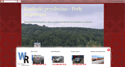 Desktop Screenshot of kapliczkiprzydrozne.blogspot.com