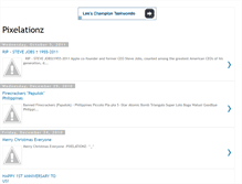 Tablet Screenshot of pixelationz.blogspot.com