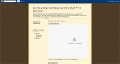 Desktop Screenshot of danzasindigenas.blogspot.com