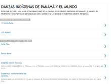 Tablet Screenshot of danzasindigenas.blogspot.com