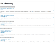 Tablet Screenshot of datarecoverylatesttools.blogspot.com