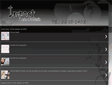 Tablet Screenshot of impactarteproducao.blogspot.com